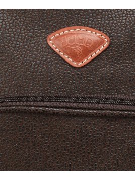 JUMP 4432NU - TEP ET CUIR - CHOCOLAT Sac a dos Sacs à mains