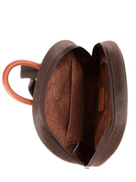 JUMP 4432NU - TEP ET CUIR - CHOCOLAT Sac a dos Sacs à mains