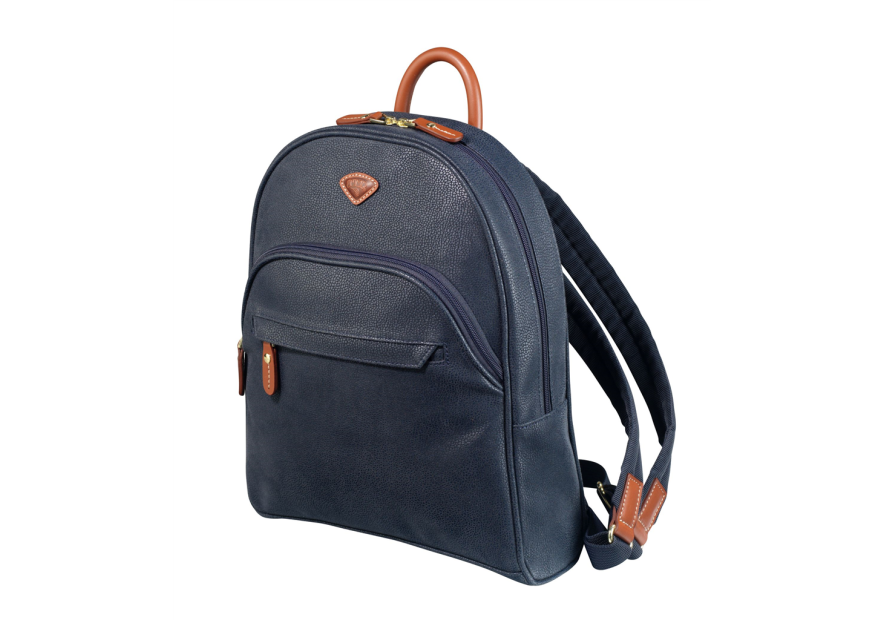 JUMP 4432NU - TEP ET CUIR - MARINE Sac a dos Sacs à mains
