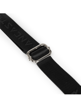 Lancaster 514-60 - POLYAMIDE - NOIR Basic Verni - Grand Sac Besace Sacs à mains