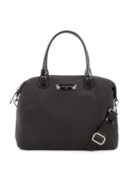 Lancaster 514-66 - POLYAMIDE - NOIR Basic Verni - Petit sac cabas main Sacs à mains