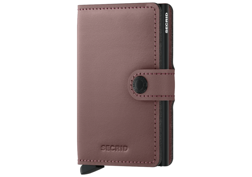 Secrid MM - CUIR DE VACHETTE - ROSE porte cartes miniwallet mm porte cartes