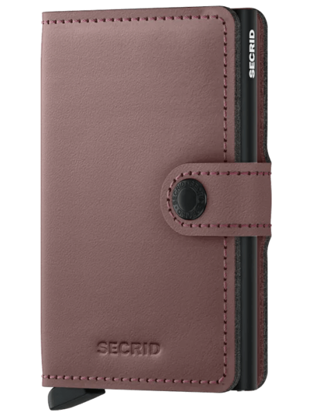 Secrid MM - CUIR DE VACHETTE - ROSE porte cartes miniwallet mm porte cartes