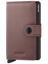 Secrid MM - CUIR DE VACHETTE - ROSE porte cartes miniwallet mm porte-cartes