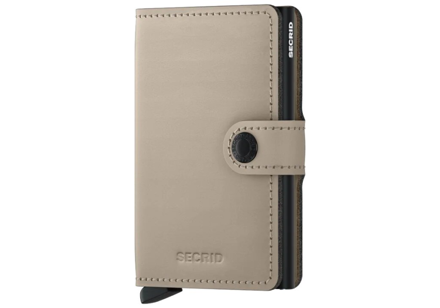 Secrid MM - CUIR DE VACHETTE - DESERT porte cartes miniwallet mm porte cartes