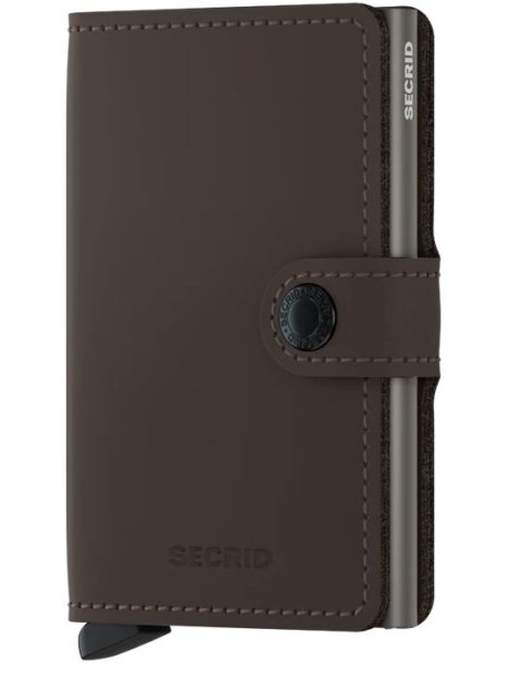 Secrid MM - CUIR DE VACHETTE - TRUFFE porte cartes miniwallet mm porte-cartes