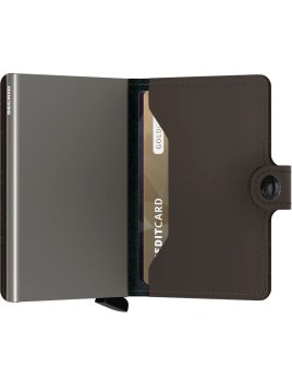 Secrid MM - CUIR DE VACHETTE - TRUFFE porte cartes miniwallet mm porte cartes