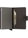 Secrid MM - CUIR DE VACHETTE - TRUFFE porte cartes miniwallet mm porte-cartes