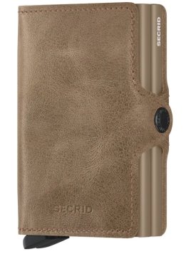 Secrid TV - CUIR DE VACHETTE - TAUPE porte cartes porte cartes