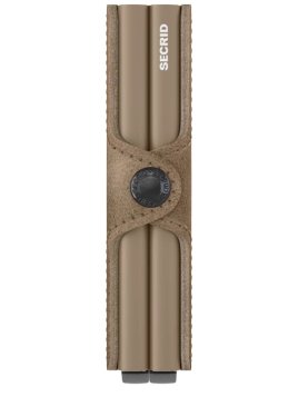 Secrid TV - CUIR DE VACHETTE - TAUPE porte cartes porte cartes