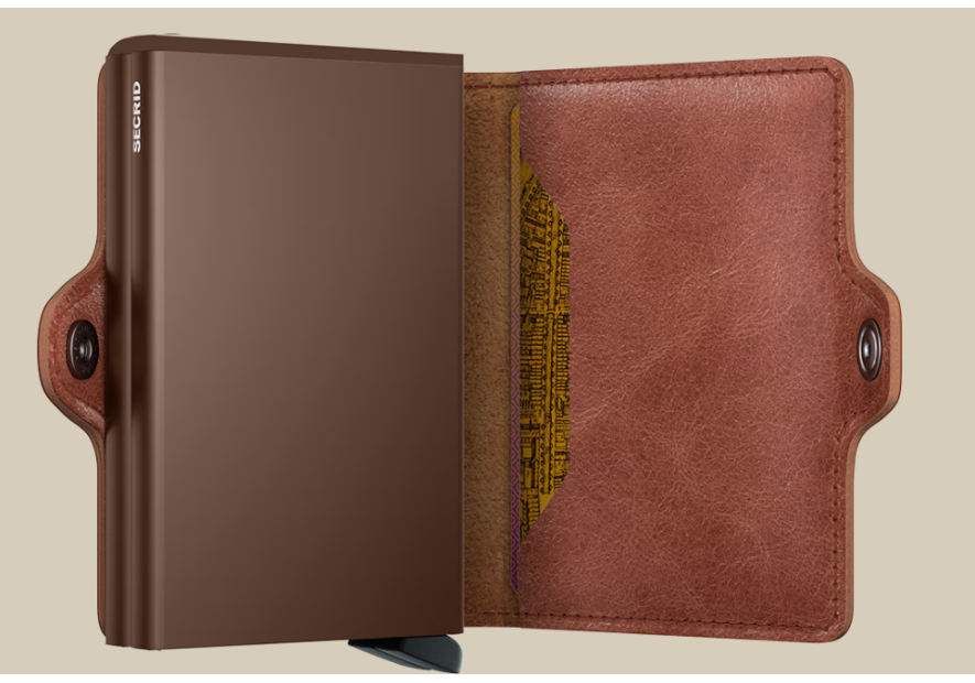 Secrid TV - CUIR DE VACHETTE - COGNAC/B porte cartes porte cartes