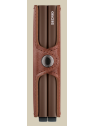 Secrid TV - CUIR DE VACHETTE - COGNAC/B porte cartes porte-cartes