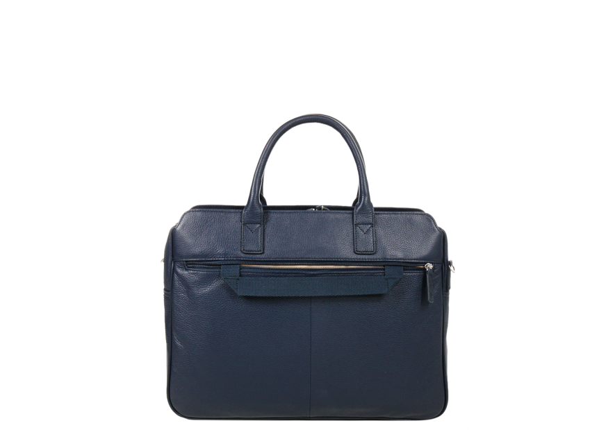 Gerard Henon 16233 - CUIR DE VACHETTE - MARIN Porte-ordinateur