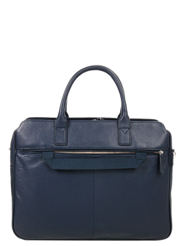 Gerard Henon 16233 - CUIR DE VACHETTE - MARIN Porte-ordinateur