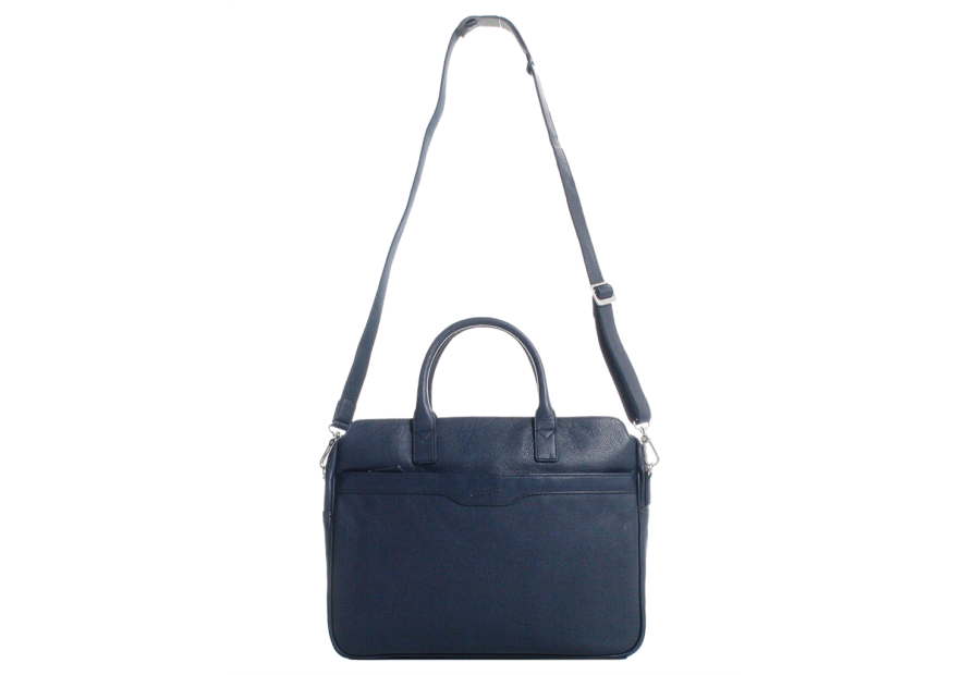 Gerard Henon 16233 - CUIR DE VACHETTE - MARIN Porte-ordinateur