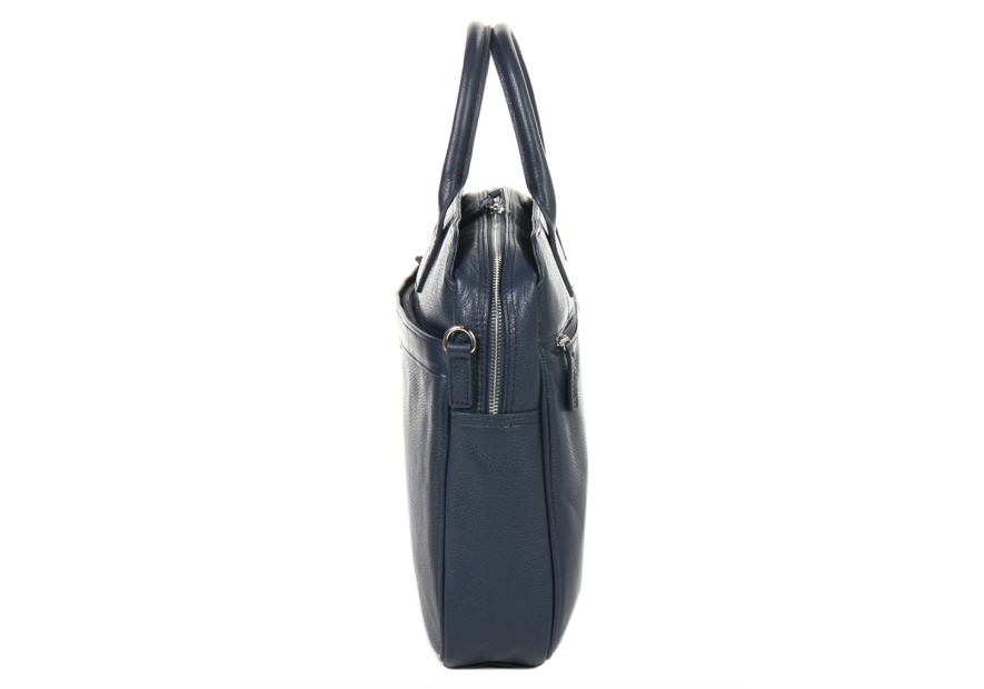 Gerard Henon 16233 - CUIR DE VACHETTE - MARIN Porte-ordinateur