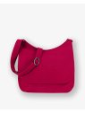 Les Ateliers Foures B314 - CUIR DE VACHETTE - HIBISC sac rabat baroudeuse arthémis sacs-a-mains