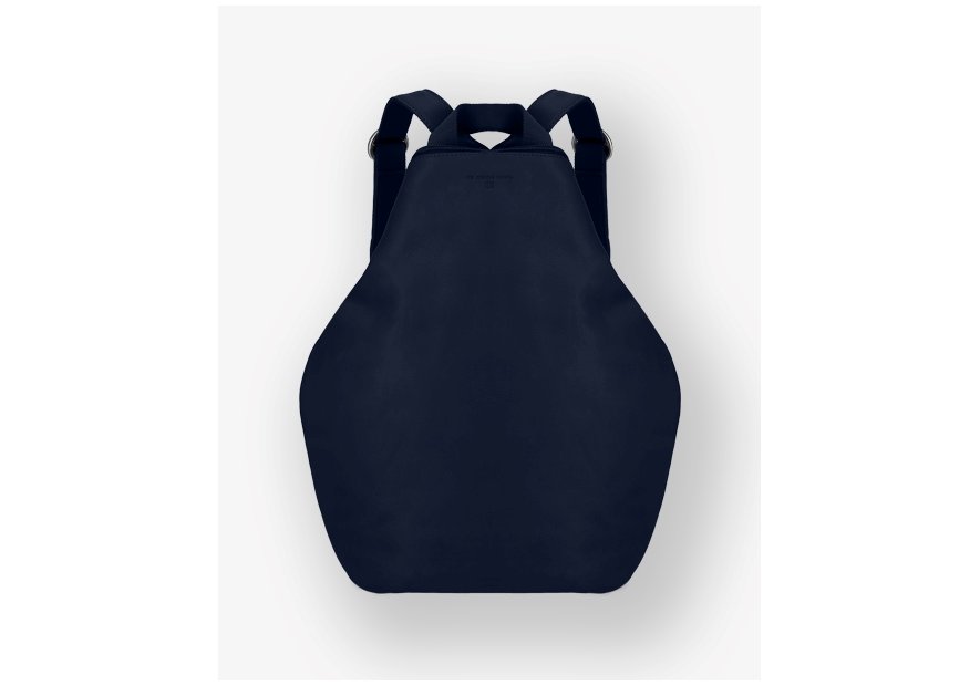 Les Ateliers Foures B418 - CUIR DE VACHETTE - NUIT fourès-baroudueuse-sac à dos triangle m Sacs à mains