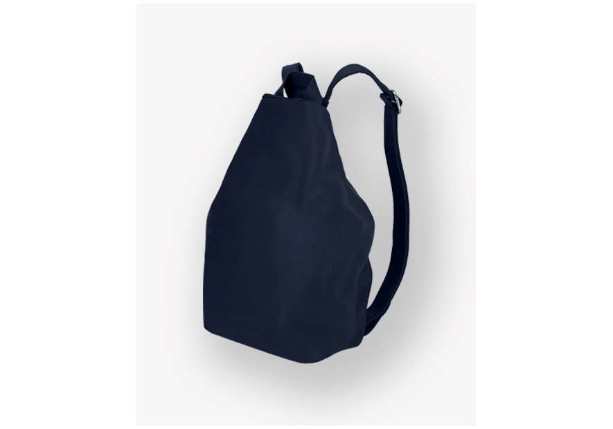 Les Ateliers Foures B418 - CUIR DE VACHETTE - NUIT fourès-baroudueuse-sac à dos triangle m Sacs à mains