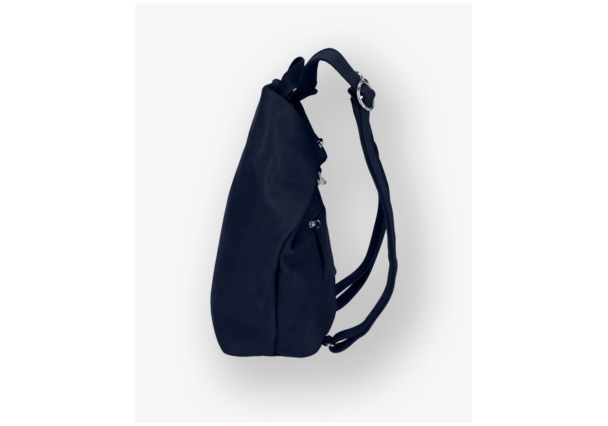 Les Ateliers Foures B418 - CUIR DE VACHETTE - NUIT fourès-baroudueuse-sac à dos triangle m Sacs à mains