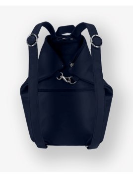 Les Ateliers Foures B418 - CUIR DE VACHETTE - NUIT fourès-baroudueuse-sac à dos triangle m Sacs à mains