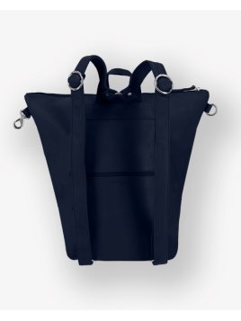 Les Ateliers Foures B418 - CUIR DE VACHETTE - NUIT fourès-baroudueuse-sac à dos triangle m Sacs à mains