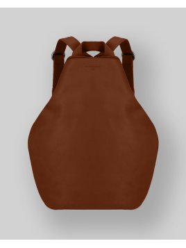 Les Ateliers Foures B418 - CUIR DE VACHETTE - FAUVE fourès-baroudueuse-sac à dos triangle m Sacs à mains