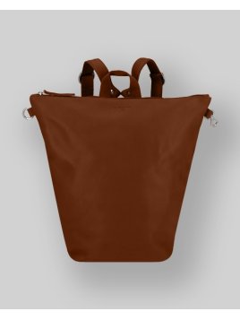 Les Ateliers Foures B418 - CUIR DE VACHETTE - FAUVE fourès-baroudueuse-sac à dos triangle m Sacs à mains