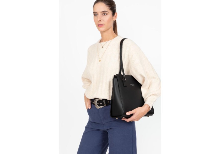 Lancaster 437-21 - REFENTE CUIR VACH. - NO shopping sac à dos smooth lancaster shopping