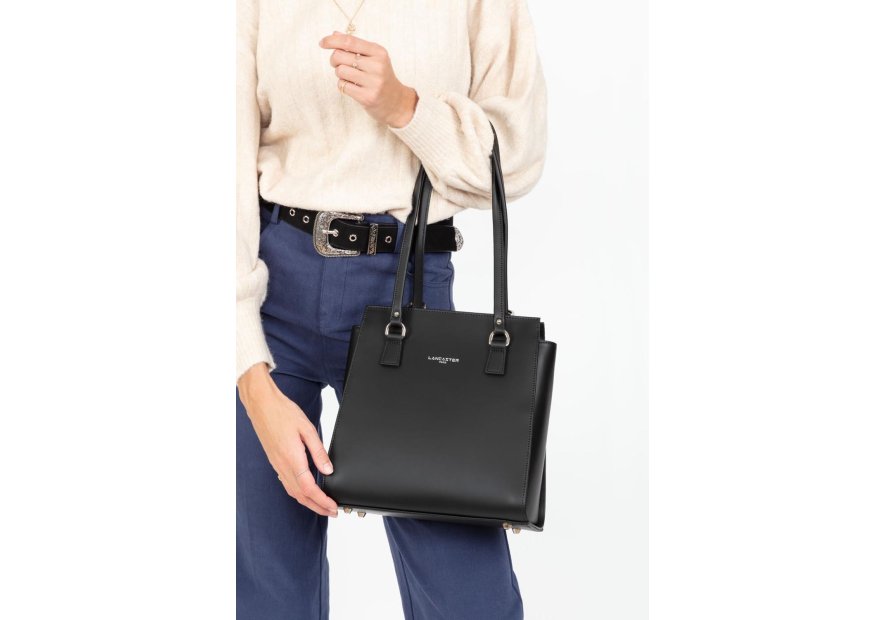 Lancaster 437-21 - REFENTE CUIR VACH. - NO shopping sac à dos smooth lancaster shopping