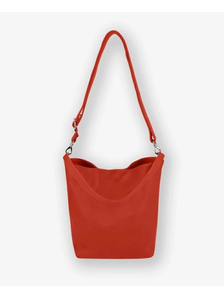 Les Ateliers Foures B618 - CUIR DE VACHETTE - ORANGE fourés baroudeuse mangeoire m Sacs à mains