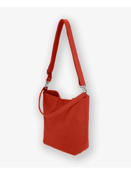 Les Ateliers Foures B618 - CUIR DE VACHETTE - ORANGE fourés baroudeuse mangeoire m Sacs à mains