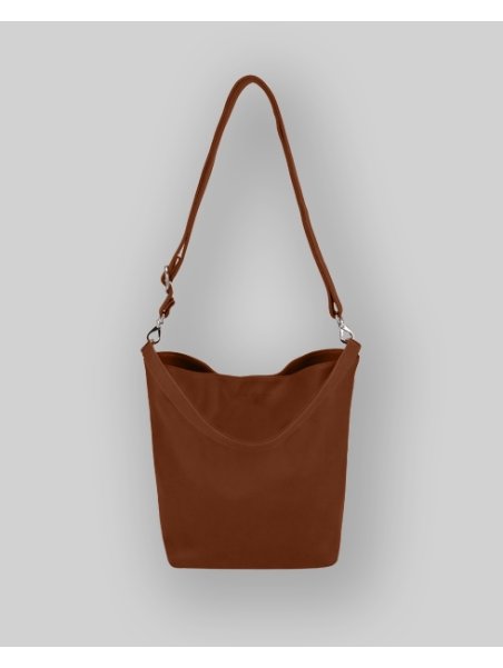 Les Ateliers Foures B618 - CUIR DE VACHETTE - FAUVE fourés baroudeuse mangeoire m Sacs à mains