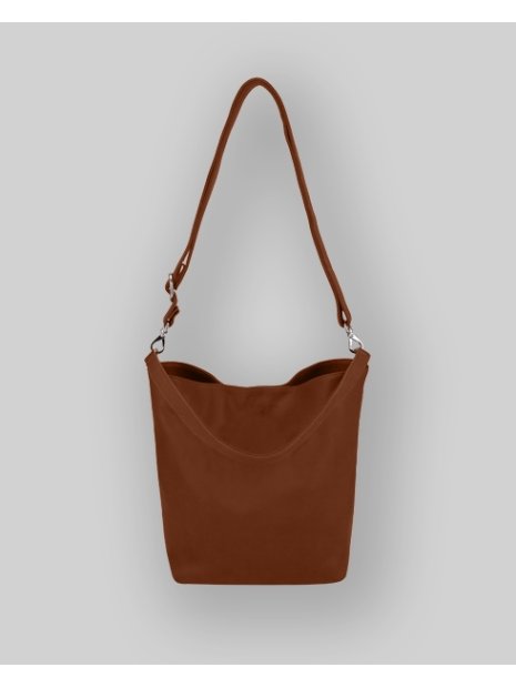 Les Ateliers Foures B618 - CUIR DE VACHETTE - FAUVE fourés baroudeuse mangeoire m sacs-a-mains