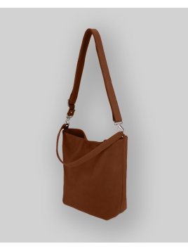 Les Ateliers Foures B618 - CUIR DE VACHETTE - FAUVE fourés baroudeuse mangeoire m Sacs à mains