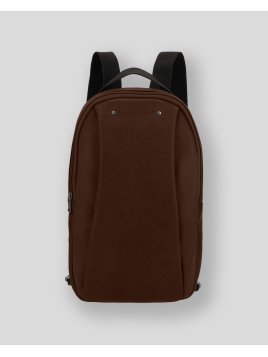 Les Ateliers Foures 9218 - CUIR DE VACHETTE - COGNAC sac à dos oval baroudeur Sac business