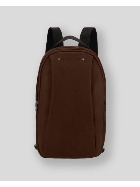 Les Ateliers Foures 9218 - CUIR DE VACHETTE - COGNAC sac à dos oval baroudeur sac-business