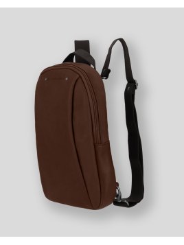 Les Ateliers Foures 9218 - CUIR DE VACHETTE - COGNAC sac à dos oval baroudeur Sac business