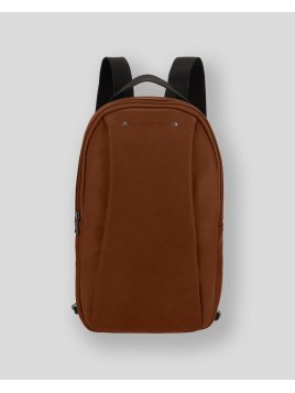 Les Ateliers Foures 9218 - CUIR DE VACHETTE - FAUVE sac à dos oval baroudeur Sac business