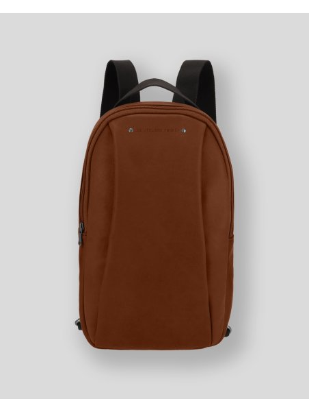 Les Ateliers Foures 9218 - CUIR DE VACHETTE - FAUVE sac à dos oval baroudeur Sac business