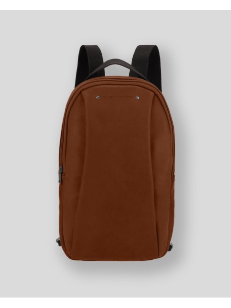 Les Ateliers Foures 9218 - CUIR DE VACHETTE - FAUVE sac à dos oval baroudeur sac-business