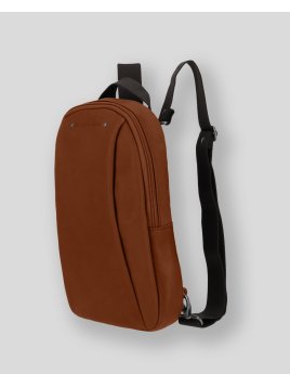 Les Ateliers Foures 9218 - CUIR DE VACHETTE - FAUVE sac à dos oval baroudeur Sac business