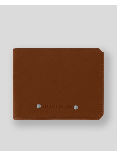 Les Ateliers Foures 9110X baroudeur portefeuille italien Portefeuille Homme