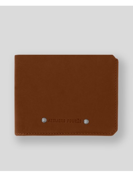 Les Ateliers Foures 9110X baroudeur portefeuille italien portefeuille-homme