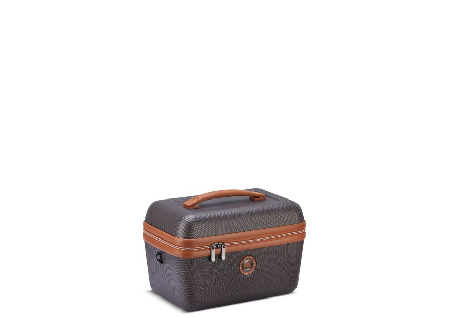 Delsey 1676310 - POLYCARB/CUIR - CHOCOL delsey chatelet air vanity beauty case