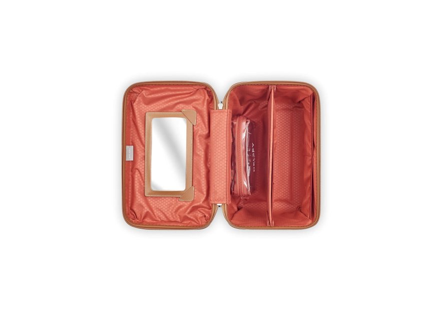 Delsey 1676310 - POLYCARB/CUIR - CHOCOL delsey chatelet air vanity beauty case