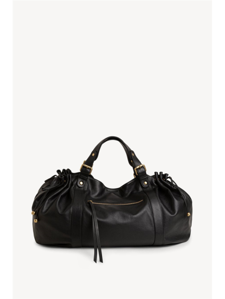 Gerard Darel 36H/410 - CUIR DE VEAU - NOIR sac porté main 36h gérard darel classic Sacs à mains