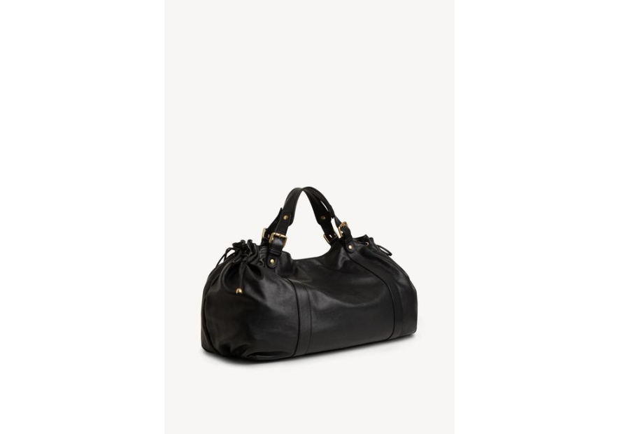 Gerard Darel 36H/410 - CUIR DE VEAU - NOIR sac porté main 36h gérard darel classic Sacs à mains
