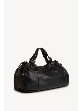 Gerard Darel 36H/410 - CUIR DE VEAU - NOIR sac porté main 36h gérard darel classic Sacs à mains