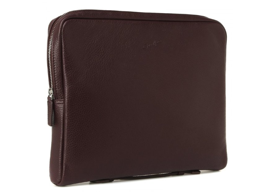 Gerard Henon 16244 - CUIR DE VACHETTE - CHOCO twist porte documets xs Sac business